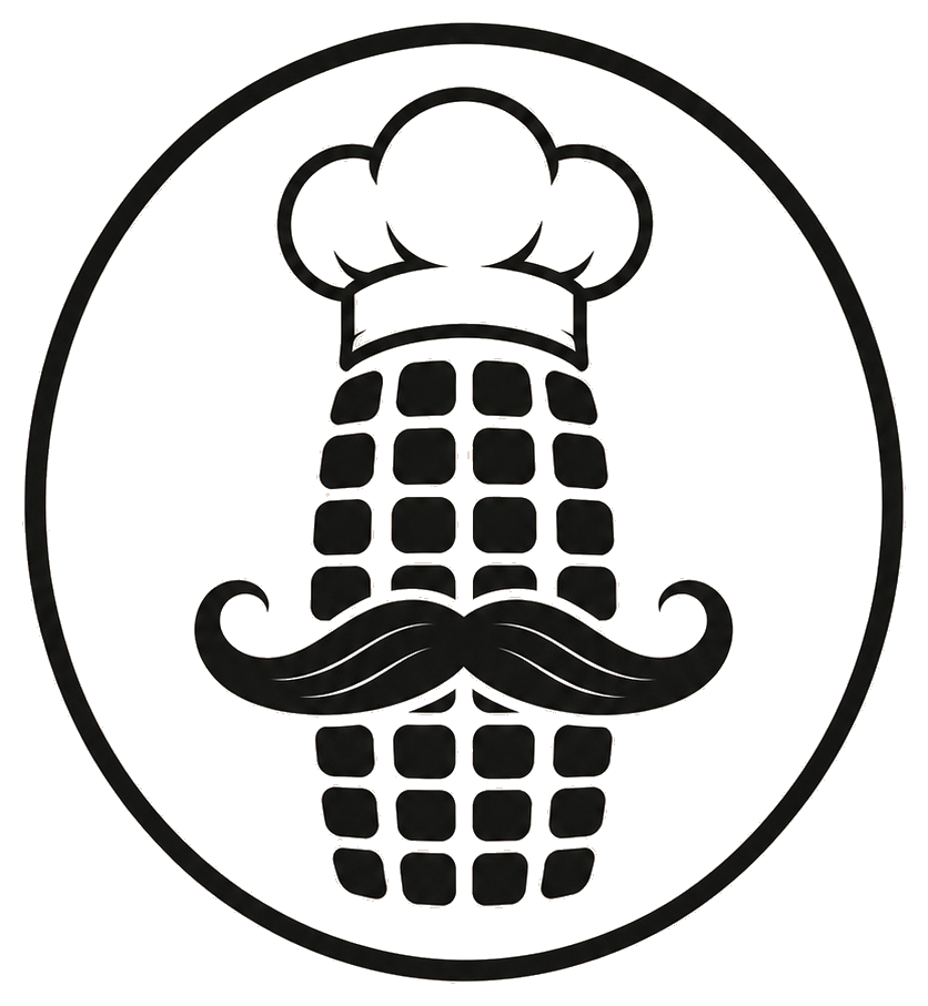 Corny's chef corn emblem