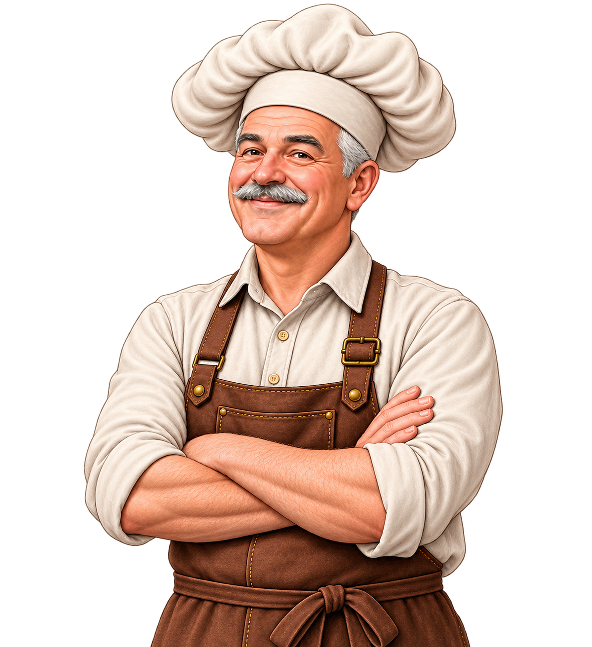 Grandpa Corny illustration